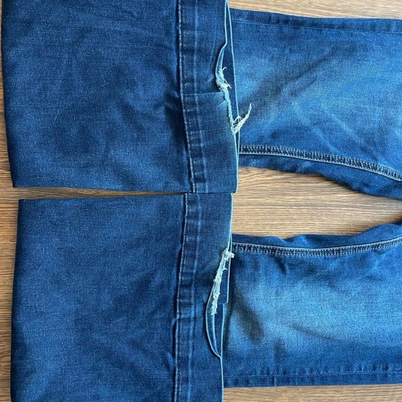 Dark Wash Rock and Roll Jeans - Picture 3 of 3